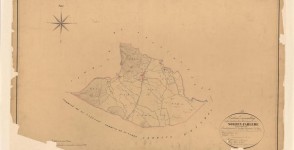 La Farlde, extrait du plan cadastral (1849)