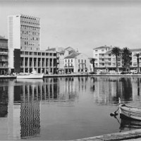 Vue gnrale, mairie et ses environs (mi XXe sicle)