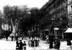 Carte postale reprsentant le boulevard de Strasbourg  Toulon