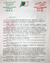 Recto du tract