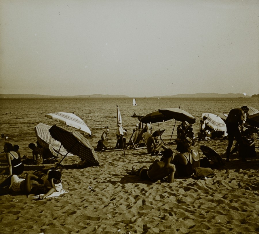 Sur la plage