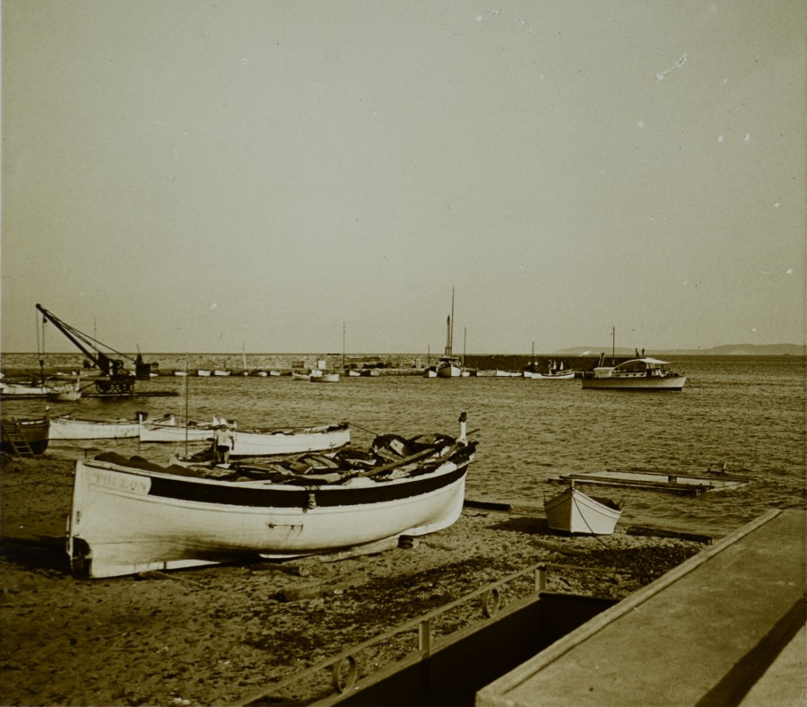 Barques dans le port