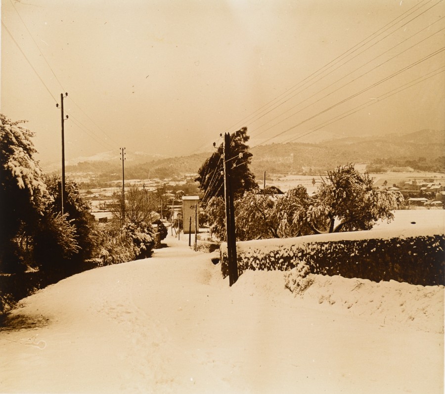 Six-Fours sous la neige