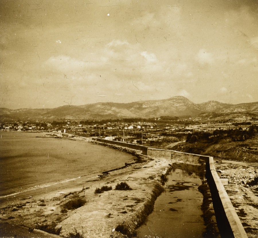 Mur de la plage