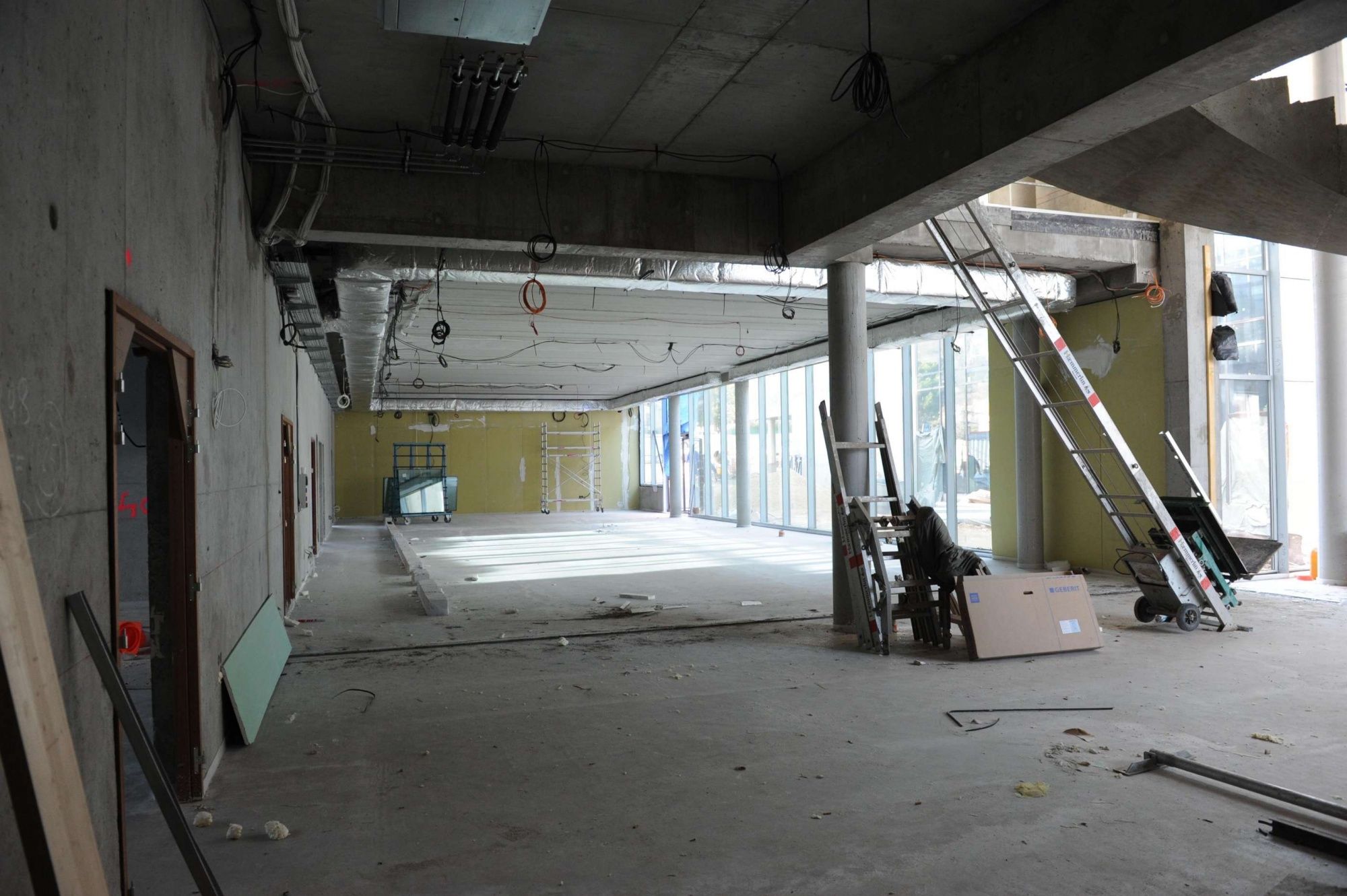 La salle des expositions