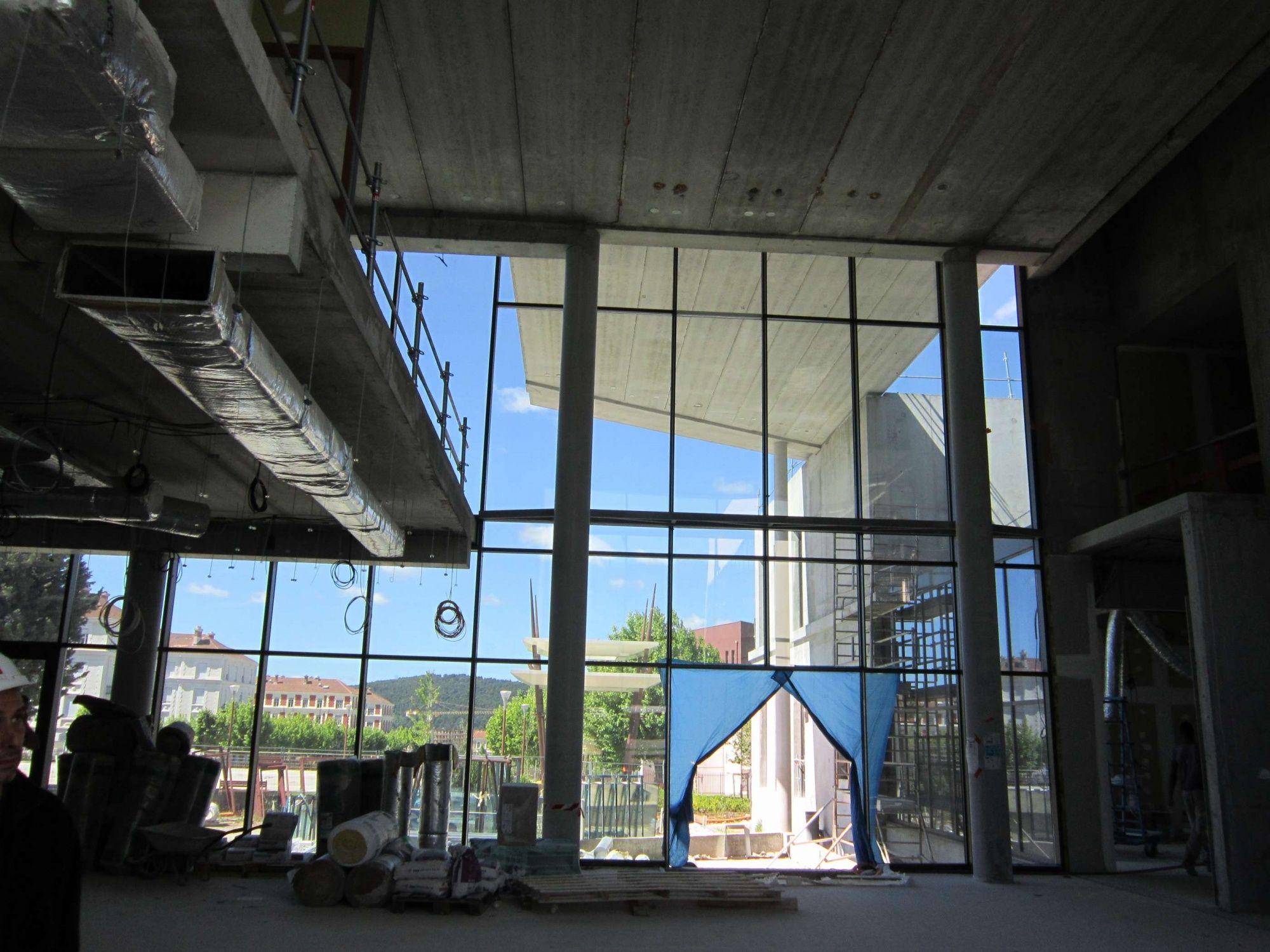 Hall principal du pôle culturel Chabran