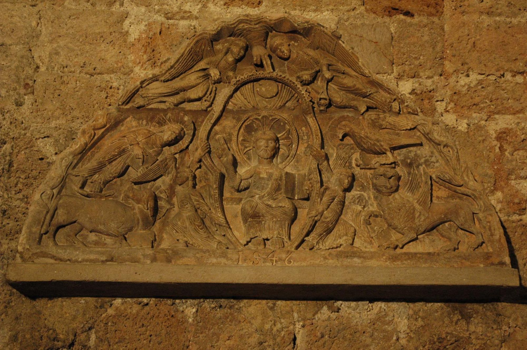 Tympan de la collégiale de Barjols - Photographie n°2