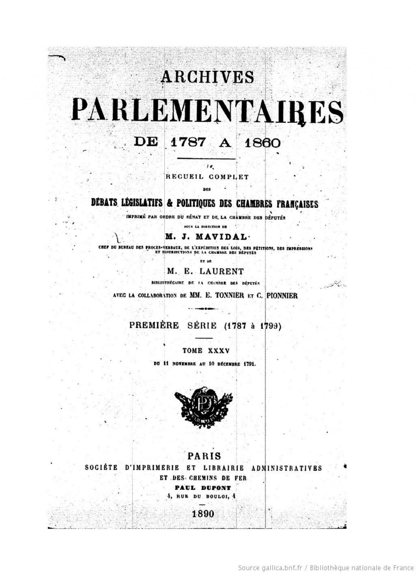 Discours de Maximin Isnard - Page 1