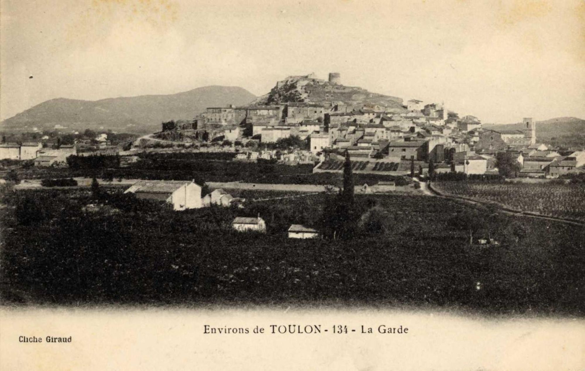 La Garde, cartes postales