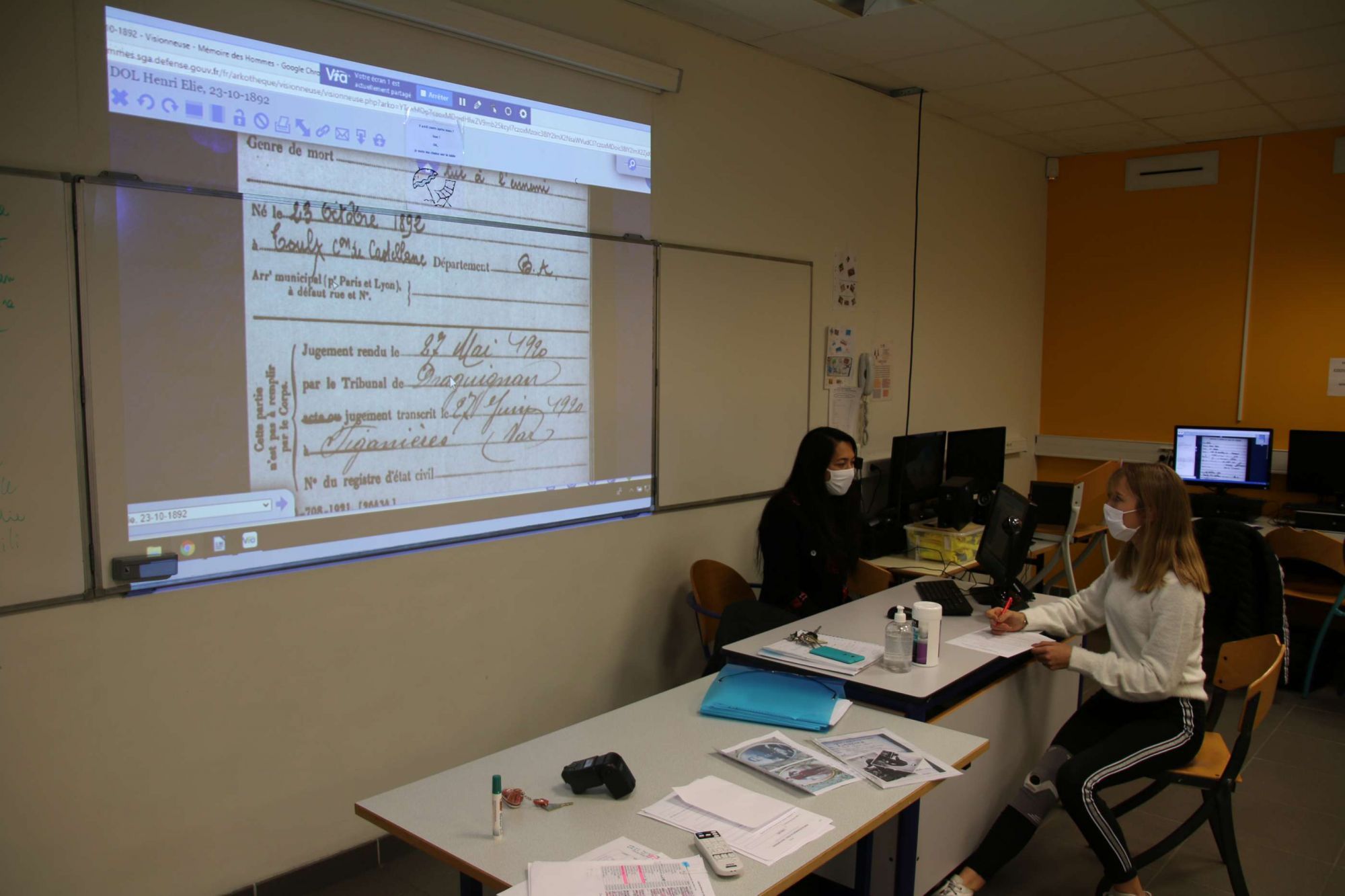 Projet pédagogique du collège de Figanières : participer au concours "le prix du gouverneur" en utilisant les ressources numérisées des Archives départementales