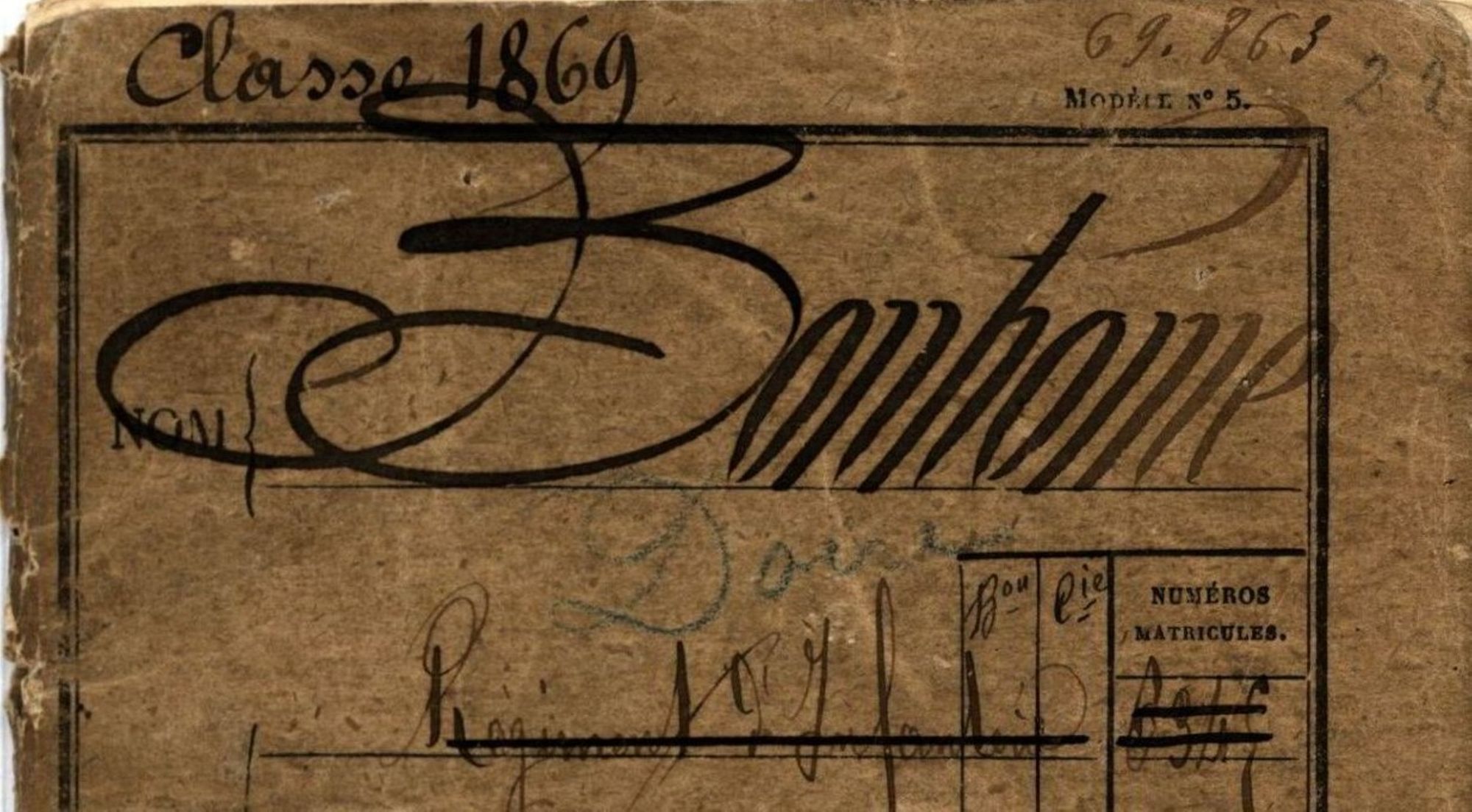 Fonds d'archives de Jean Bonhomme 
