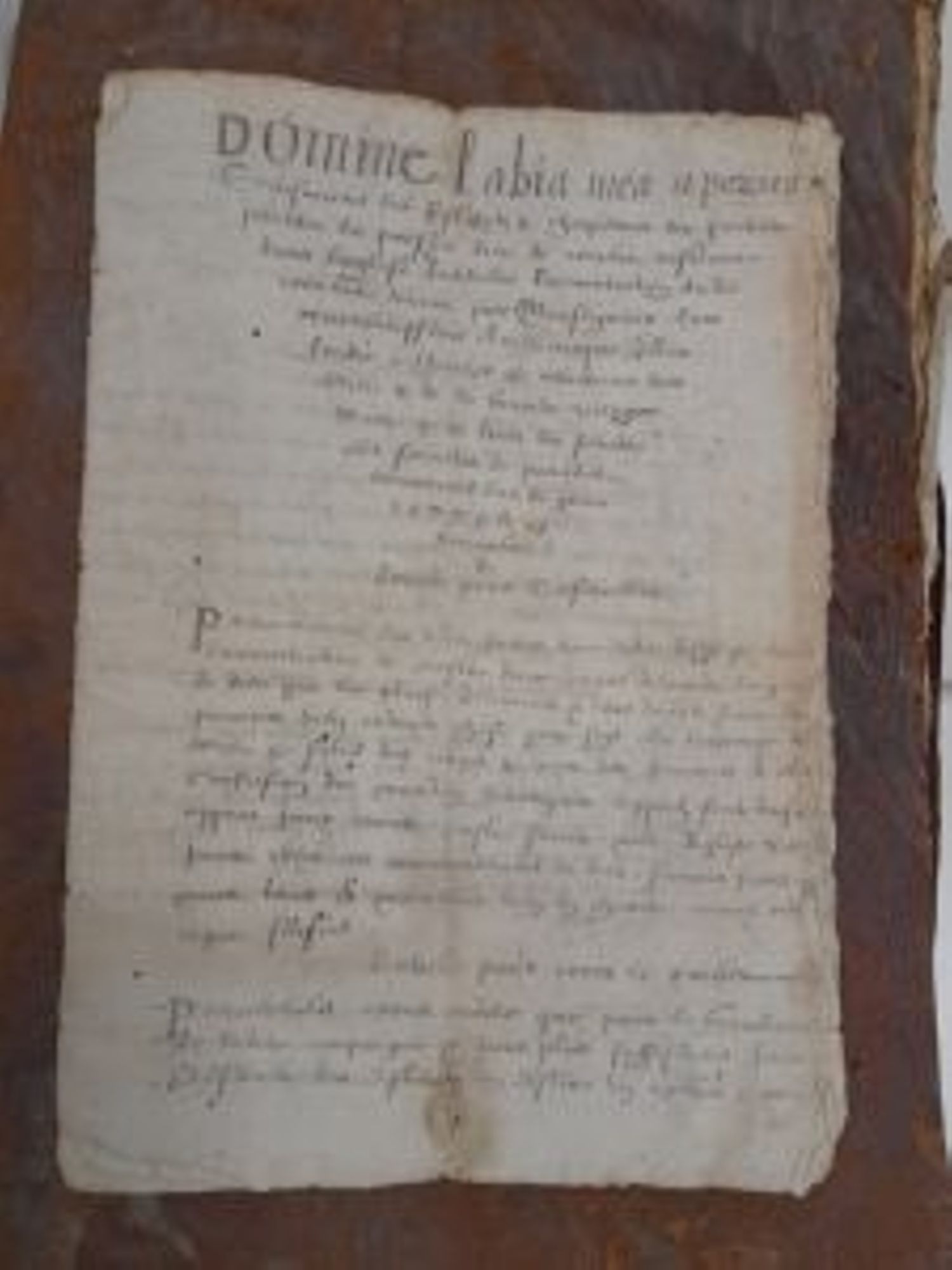 Les pénitents blancs de Correns