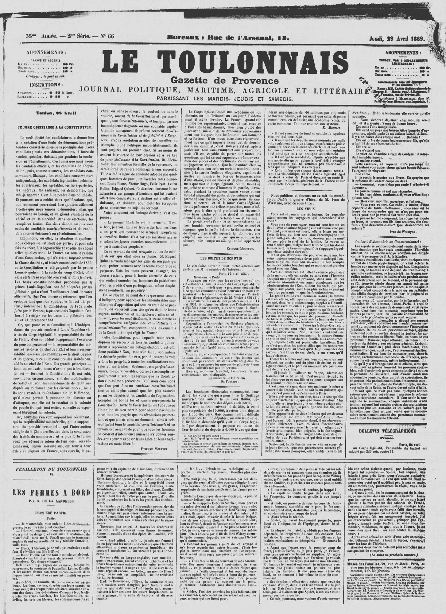 Journal Le Toulonnais