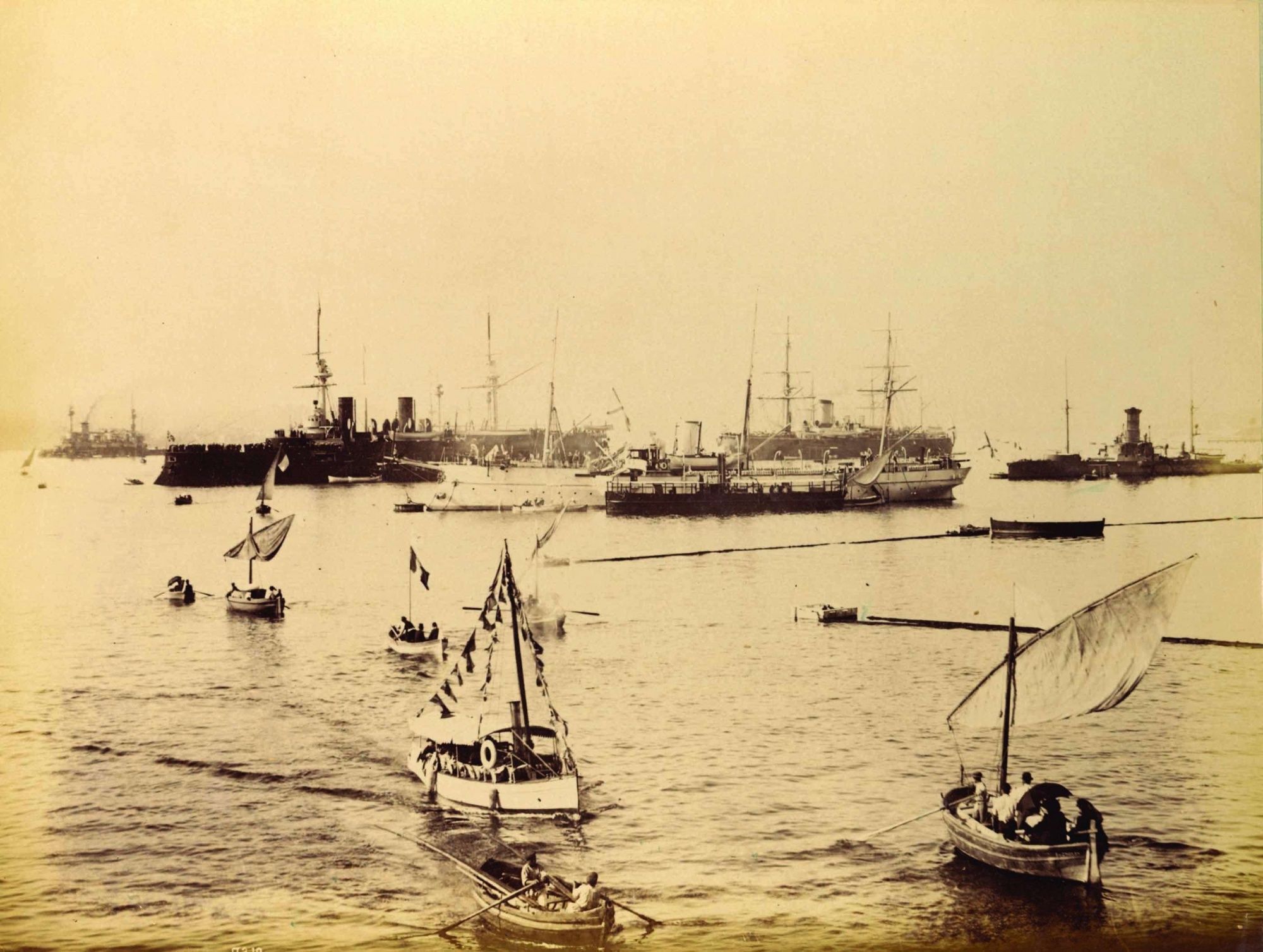 Arrivée de l'escadre russe à Toulon (1893) 10 Fi 303