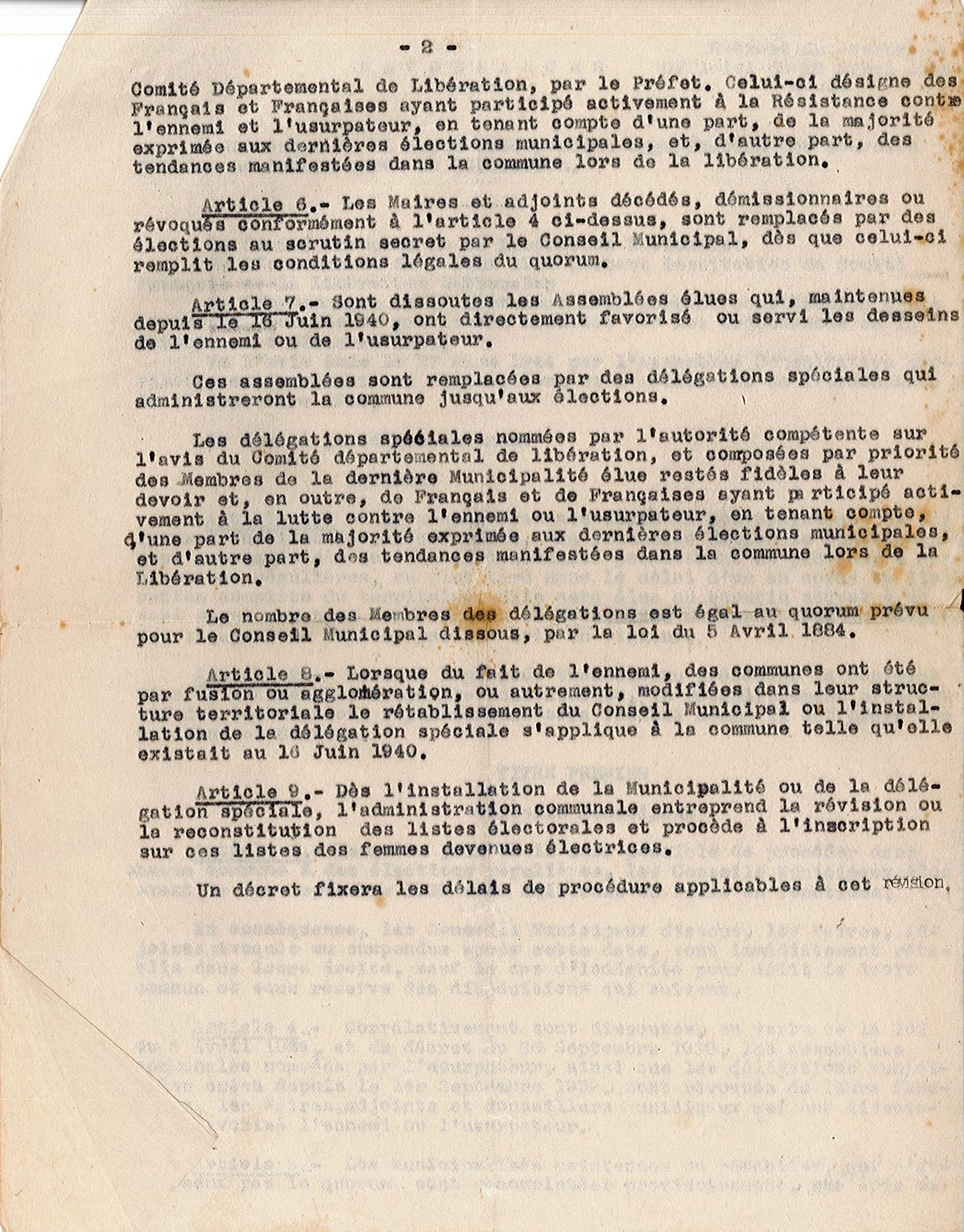 Ordonnance du 21 avril 1944 (1 J 824)