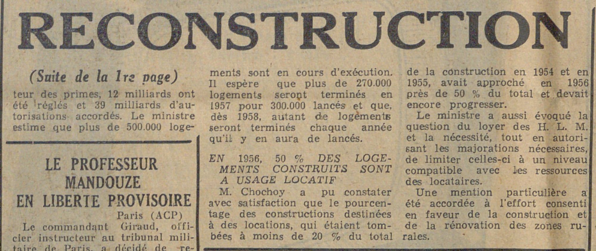 La République, jeudi 20 décembre 1956 (225 PRS 31)