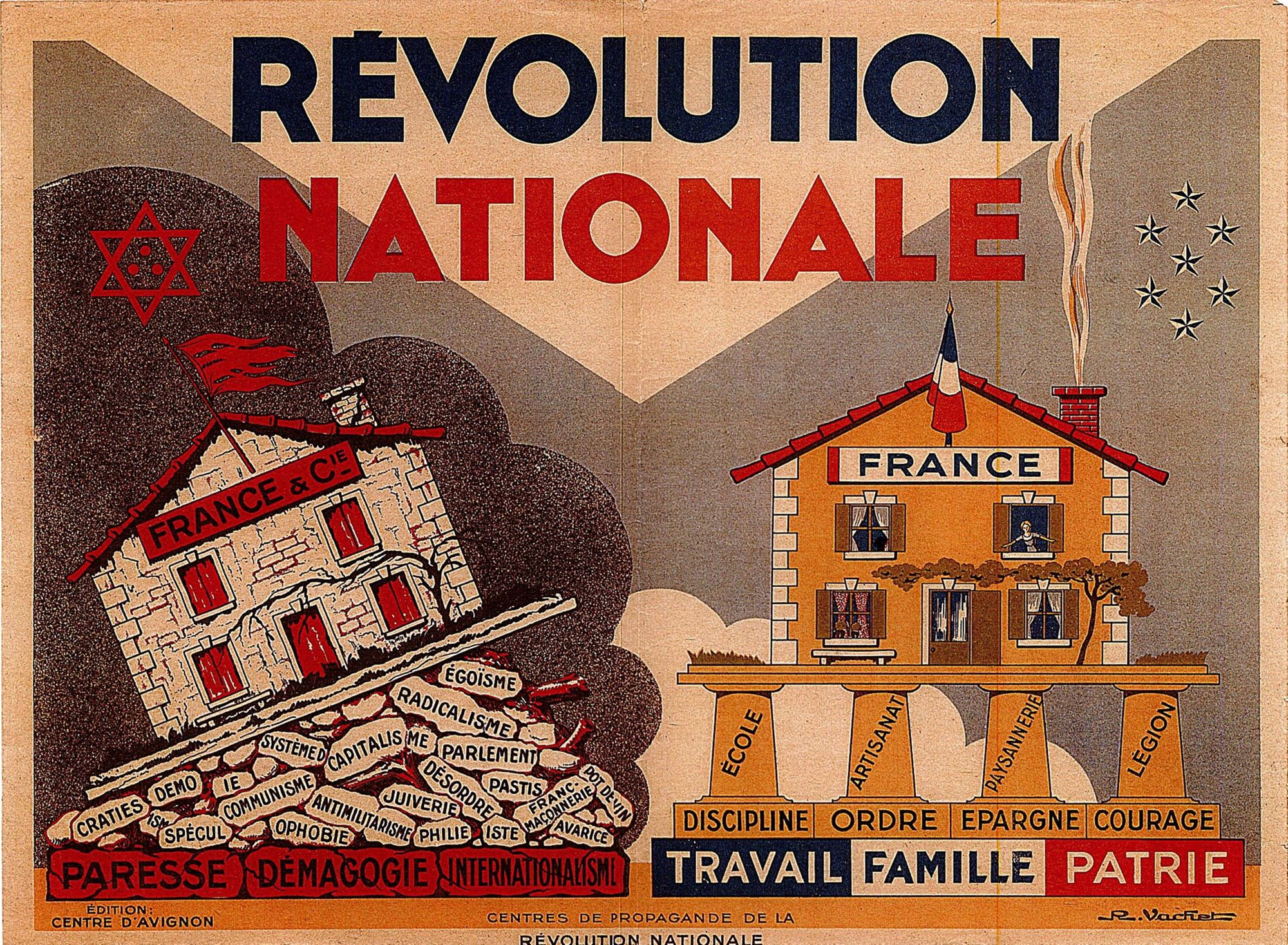 Affiche Révolution nationale, 151 J 16