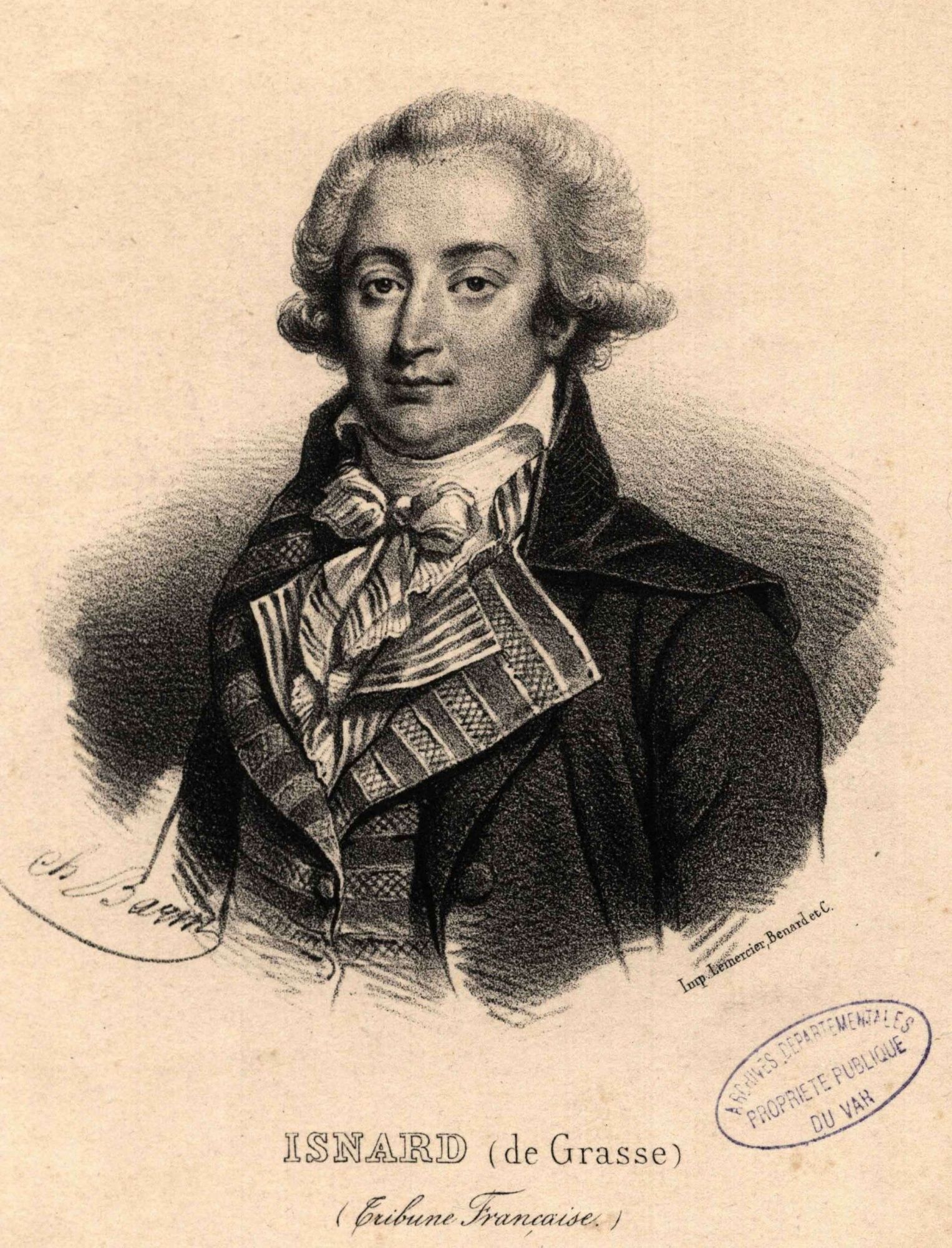 Portrait de Maximin Isnard (10 FI 34)