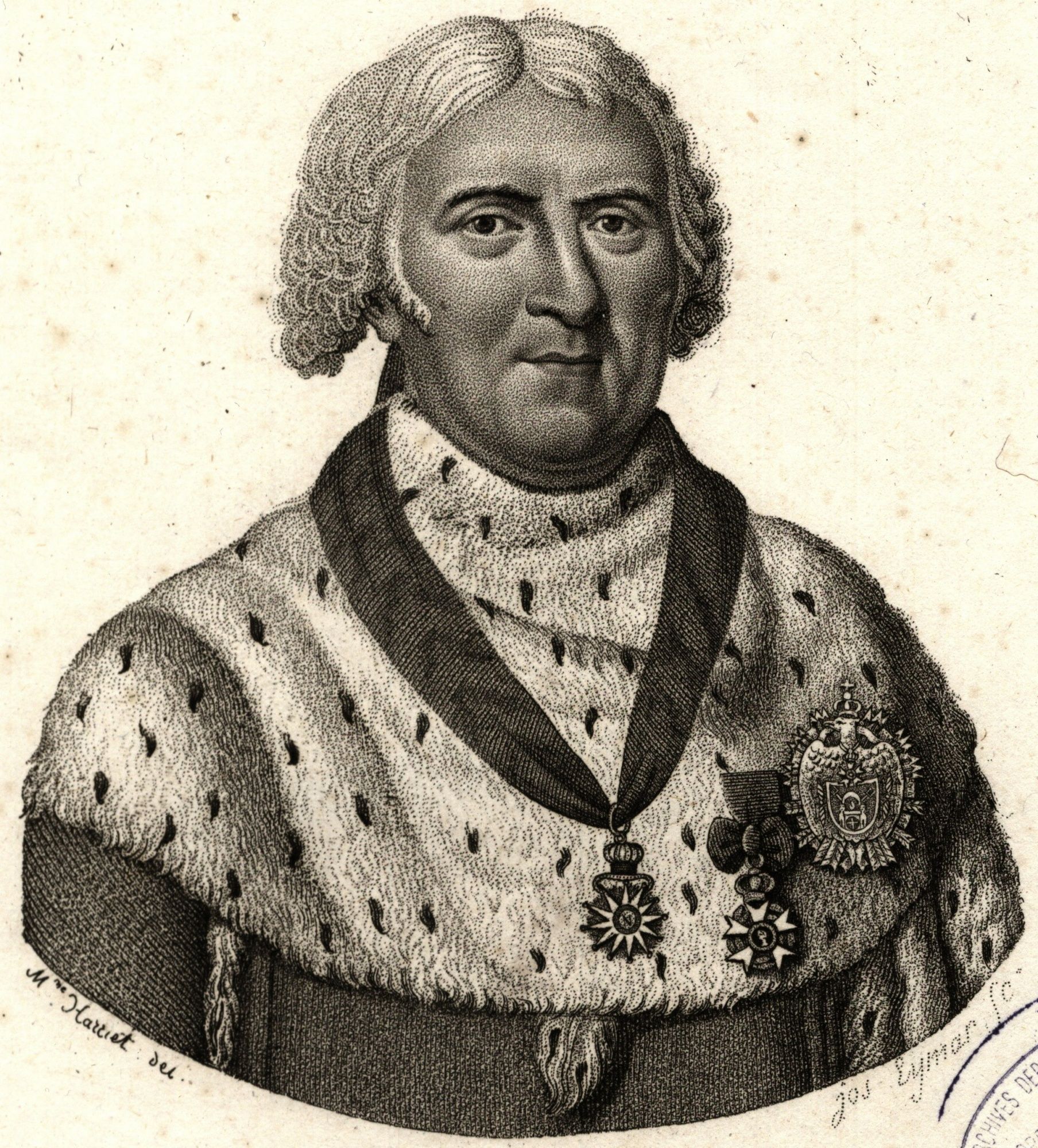 Portrait d'Honoré Muraire (10 FI 52)