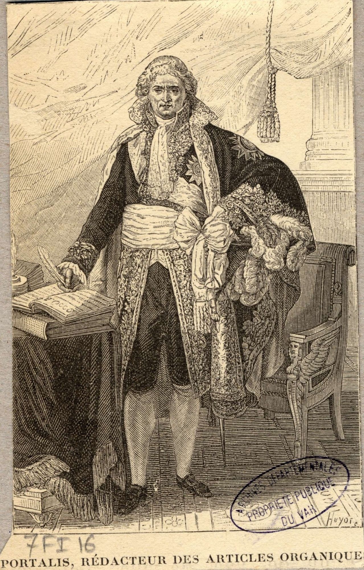 Portrait de Jean-Etienne Portalis (7 FI 16)