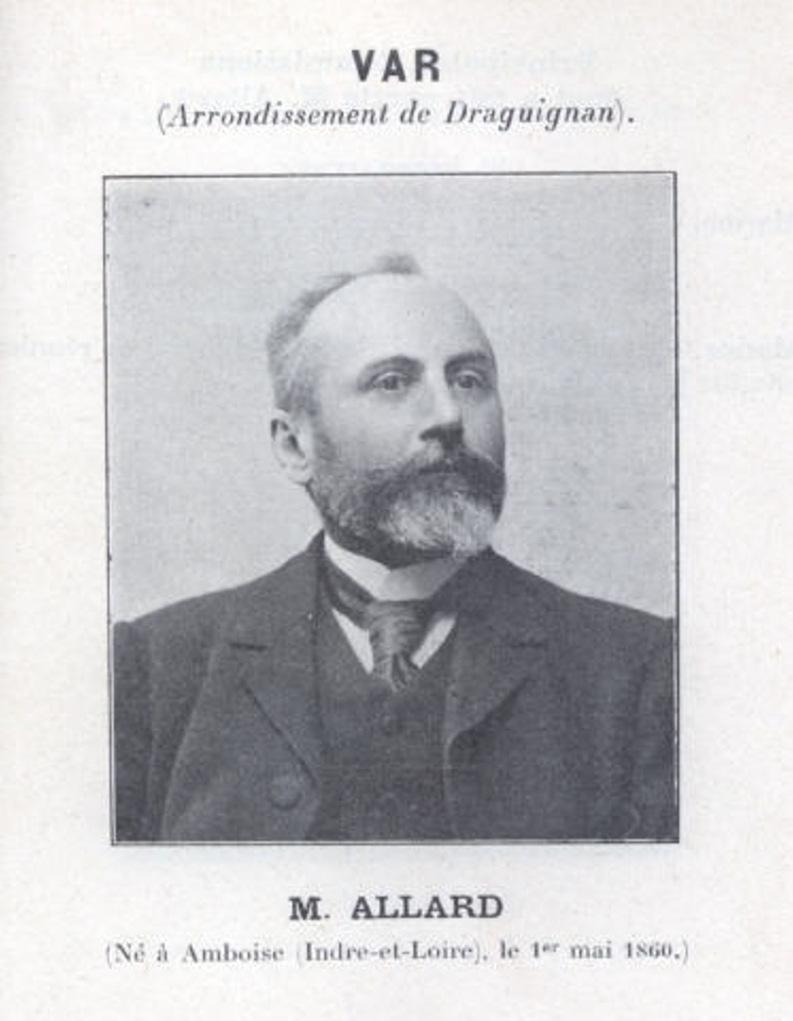 Portrait de Maurice Allard