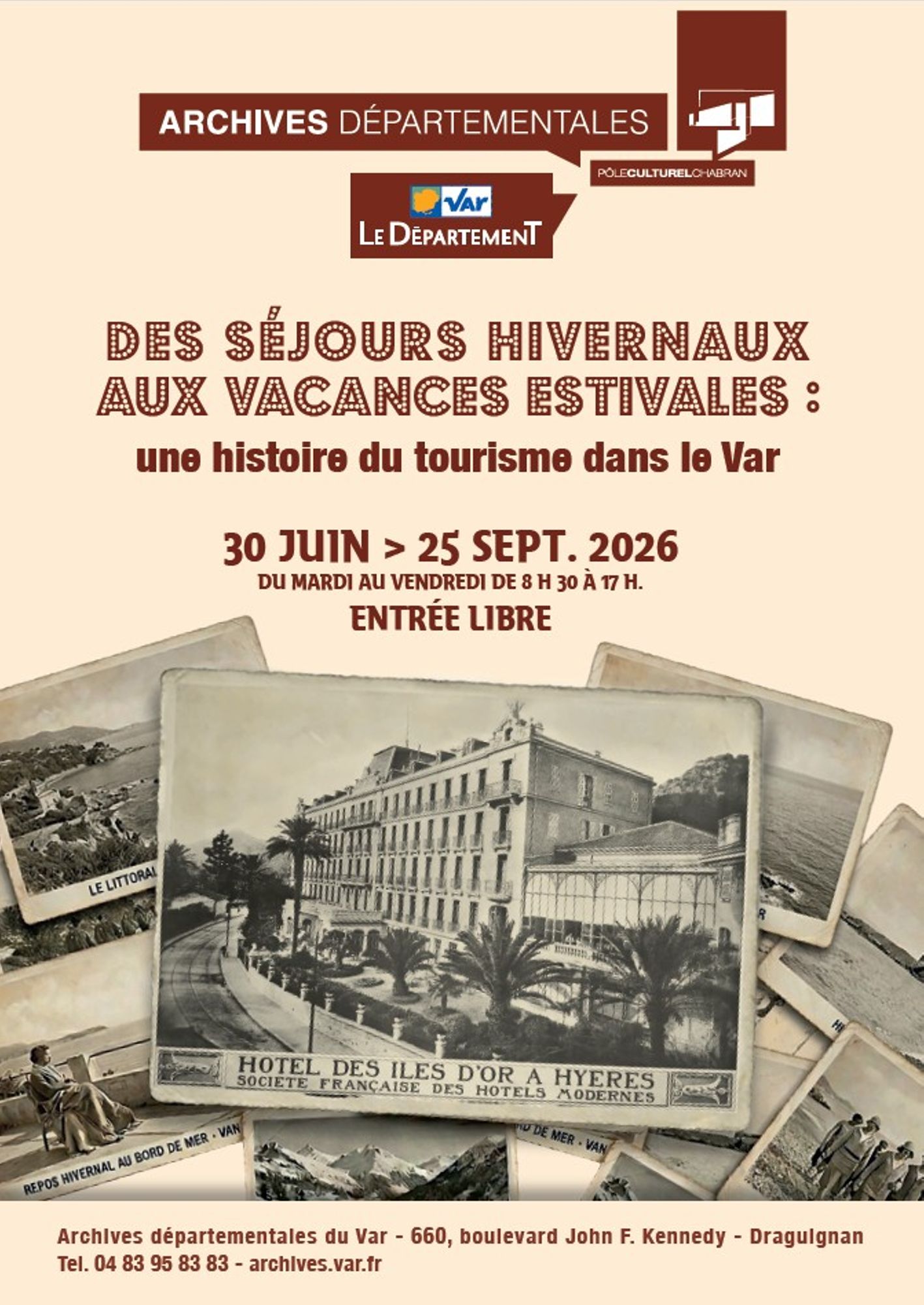Affiche séjour hivernaux